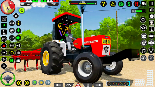 اسکرین شات بازی Cargo Tractor Farming Games 3D 2