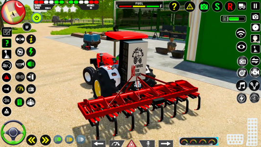 اسکرین شات بازی Cargo Tractor Farming Games 3D 4