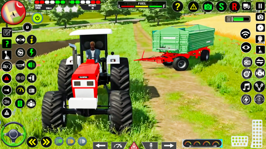 اسکرین شات بازی Cargo Tractor Farming Games 3D 3