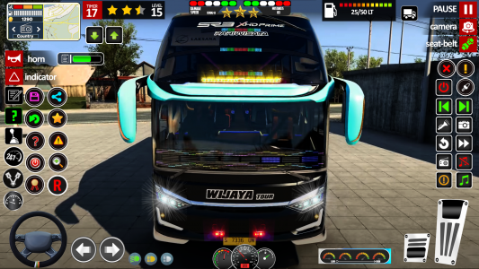 اسکرین شات بازی Real City Coach Bus Driver 3D 1