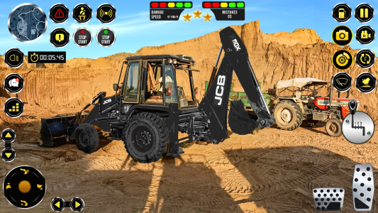 اسکرین شات 6 بازی City Construction 3D- JCB Game