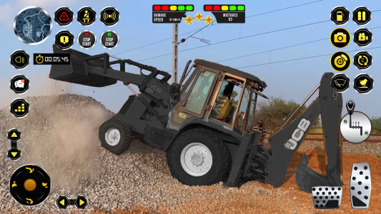 اسکرین شات 7 بازی City Construction 3D- JCB Game