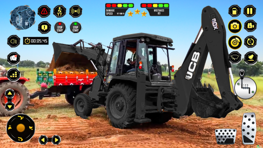 اسکرین شات 1 بازی City Construction 3D- JCB Game