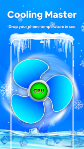 اسکرین شات برنامه Cool Down Phone : Cooling Master & CPU Cooler 1