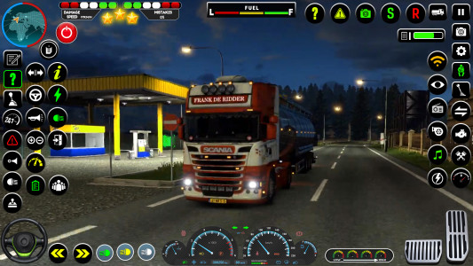 اسکرین شات بازی Euro Truck Driving Games 4