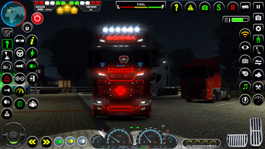 اسکرین شات بازی Euro Truck Driving Games 1
