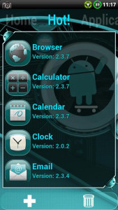 اسکرین شات برنامه Cyanogen Theme for ssLauncher 2