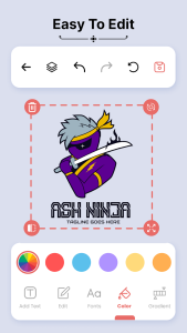 اسکرین شات 5 برنامه Logo Maker And Logo Creator 3D