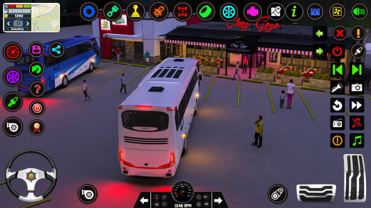 اسکرین شات بازی Bus Driving Games 3D: Bus Game 3