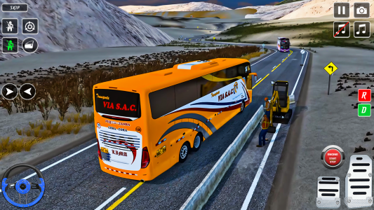 اسکرین شات 5 بازی Bus Driving Games 3D: Bus Game