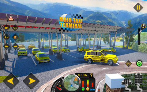 اسکرین شات برنامه Offroad Taxi Car Driving 2019: Driving Games Free 8