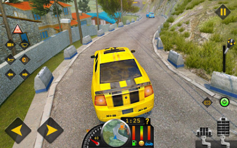 اسکرین شات برنامه Offroad Taxi Car Driving 2019: Driving Games Free 1