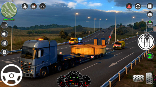 اسکرین شات بازی Euro Cargo Truck Simulator 3D 4