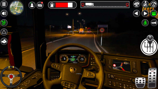 اسکرین شات بازی Euro Cargo Truck Simulator 3D 2