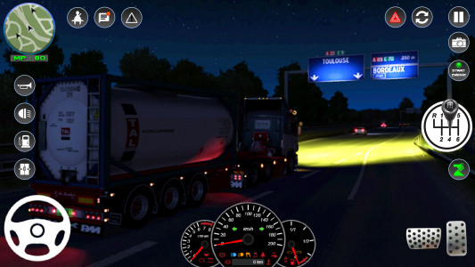 اسکرین شات 5 بازی Heavy City Truck trailer Game