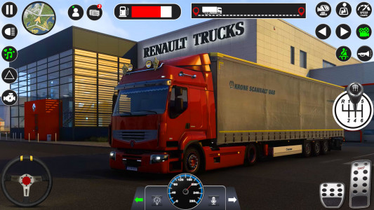 اسکرین شات بازی Euro Cargo Truck Simulator 3D 3