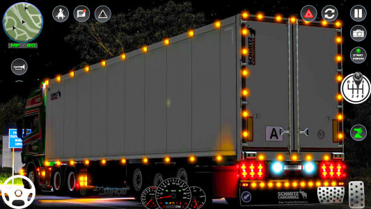 اسکرین شات 6 بازی Heavy City Truck trailer Game