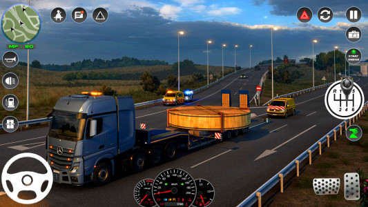 اسکرین شات 4 بازی Heavy City Truck trailer Game