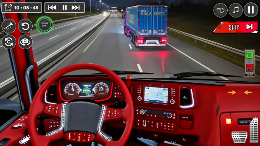 اسکرین شات 1 بازی Heavy City Truck trailer Game