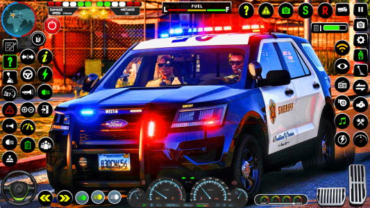 اسکرین شات بازی US Police Games Car Games 3D 8