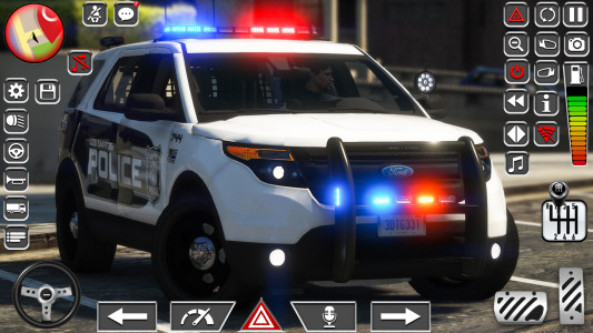 اسکرین شات برنامه Police Car Spooky Parking 3d 6