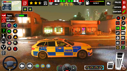 اسکرین شات بازی US Police Car Parking Games 3D 5