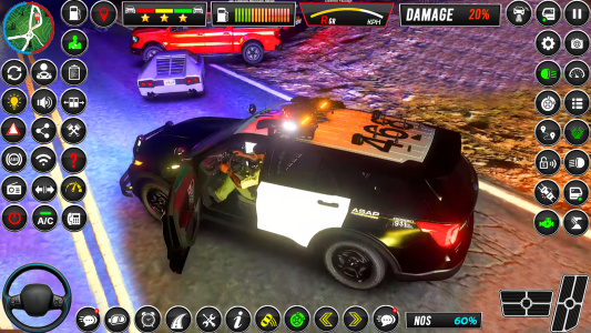 اسکرین شات 4 بازی US Police Car Parking Games 3D