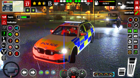 اسکرین شات بازی US Police Car Parking Games 3D 3