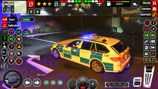 اسکرین شات بازی US Police Car Parking Games 3D 2