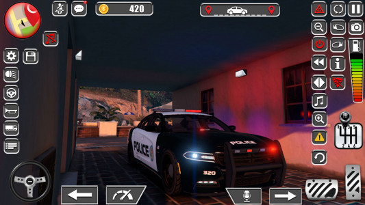 اسکرین شات برنامه US Police Car Games 3D 6