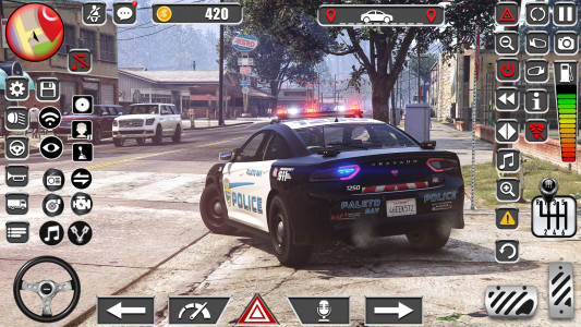 اسکرین شات برنامه US Police Car Games 3D 5