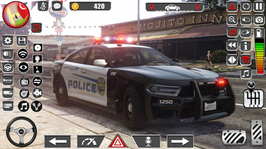 اسکرین شات برنامه US Police Car Games 3D 7
