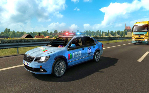 اسکرین شات برنامه Police Cop Spooky Stunt Park 7