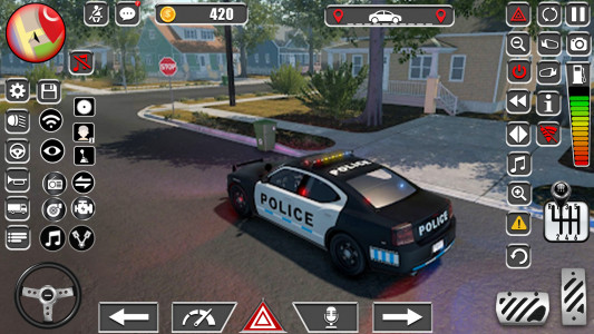 اسکرین شات برنامه US Police Car Games 3D 2