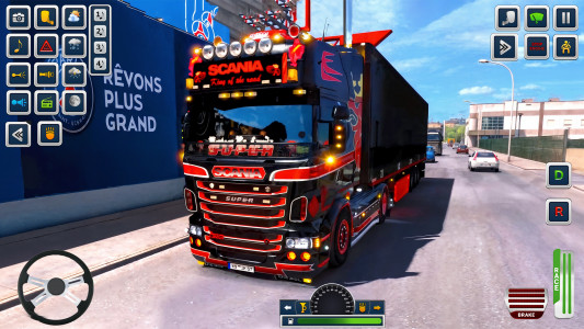 اسکرین شات 4 بازی City Truck Driving Game Sim 3D
