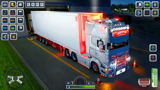 اسکرین شات 1 بازی City Truck Driving Game Sim 3D