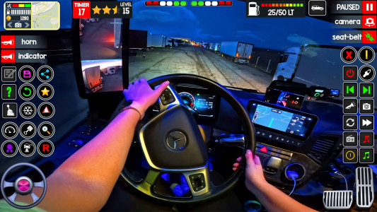 اسکرین شات 2 بازی City Truck Driving Game Sim 3D