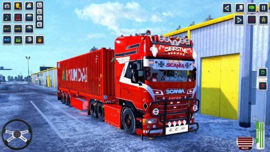 اسکرین شات 7 بازی City Truck Driving Game Sim 3D