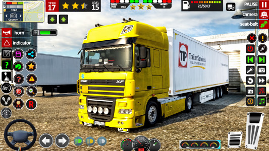 اسکرین شات 6 بازی City Truck Driving Game Sim 3D