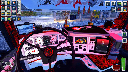 اسکرین شات 6 بازی City Truck Driving Game Sim 3D