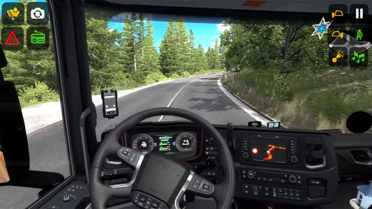 اسکرین شات 3 بازی City Truck Driving Game Sim 3D
