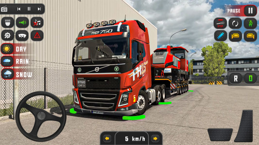 اسکرین شات 1 بازی City Truck Driving Game Sim 3D