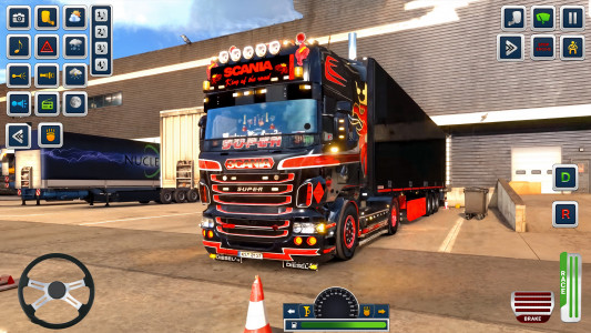 اسکرین شات 3 بازی City Truck Driving Game Sim 3D