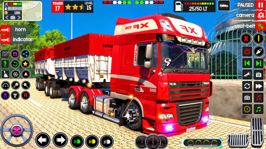 اسکرین شات 5 بازی City Truck Driving Game Sim 3D