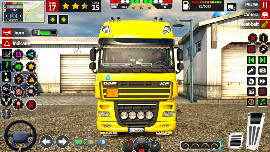 اسکرین شات 4 بازی City Truck Driving Game Sim 3D