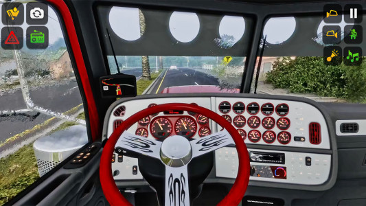 اسکرین شات 5 بازی City Truck Driving Game Sim 3D