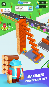 اسکرین شات بازی Wood Factory – Lumber Tycoon 2