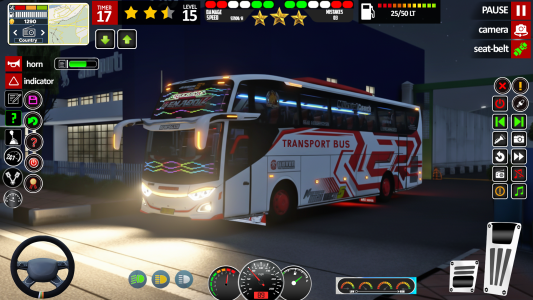 اسکرین شات 3 بازی US Bus Transport Simulator 3d