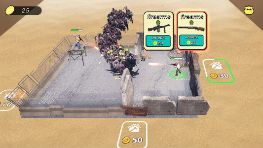 اسکرین شات بازی Zombie Siege: Escape 2
