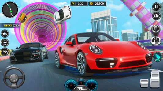 اسکرین شات بازی Superhero Car Games: Car Stunt 4